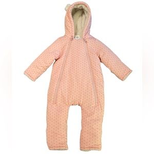 Baby Gap Pink Snowsuit 0-3 Months
